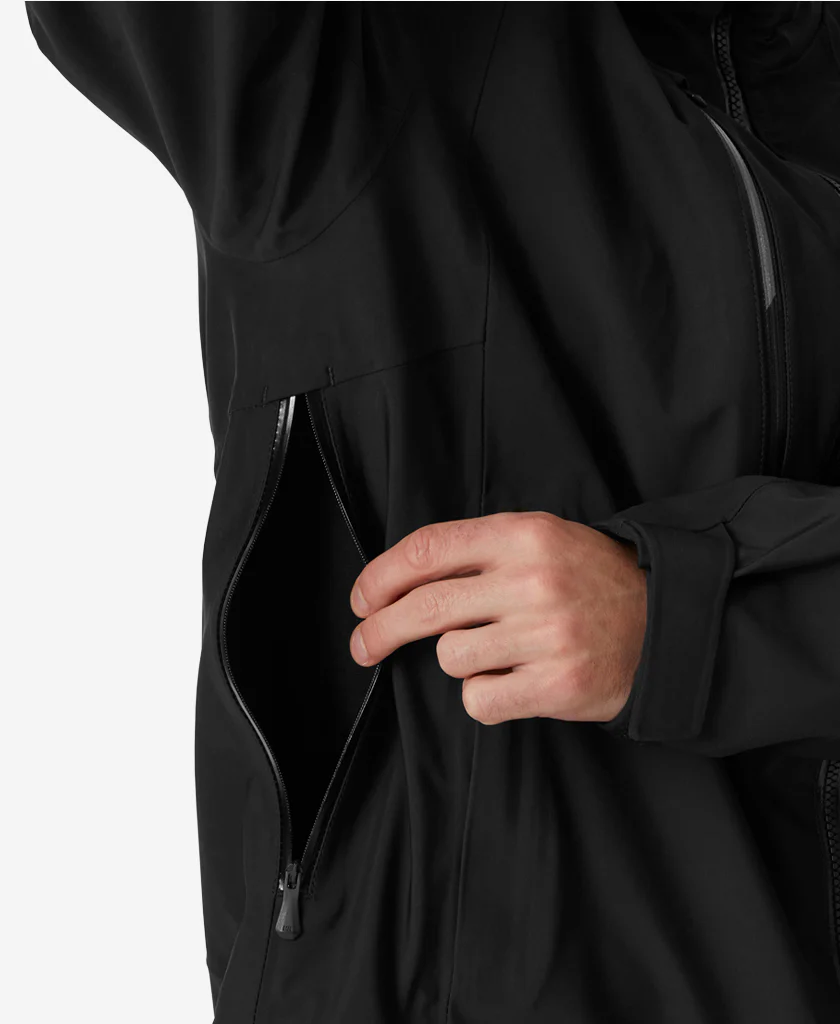 ALPHA 3L LONG SHELL, Black - Image 7