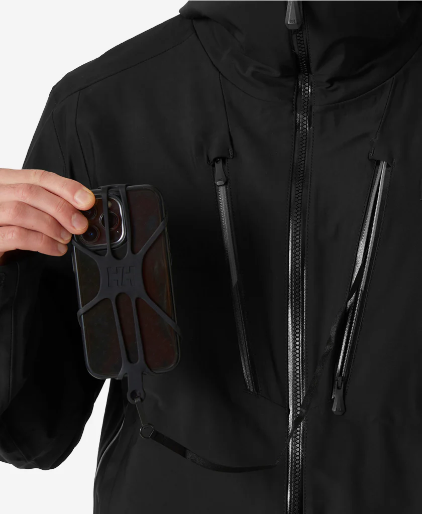 ALPHA 3L LONG SHELL, Black - Image 8