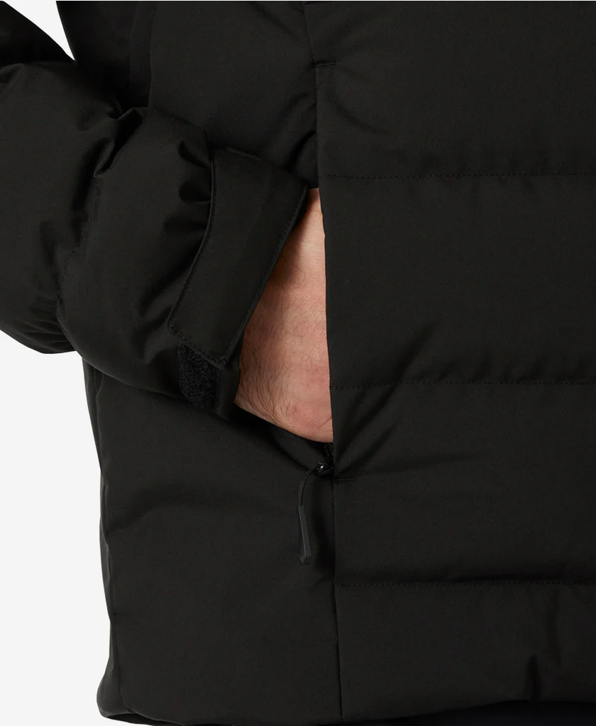 BOSSANOVA PUFFY JACKET, Lynx Heather Back - Image 6