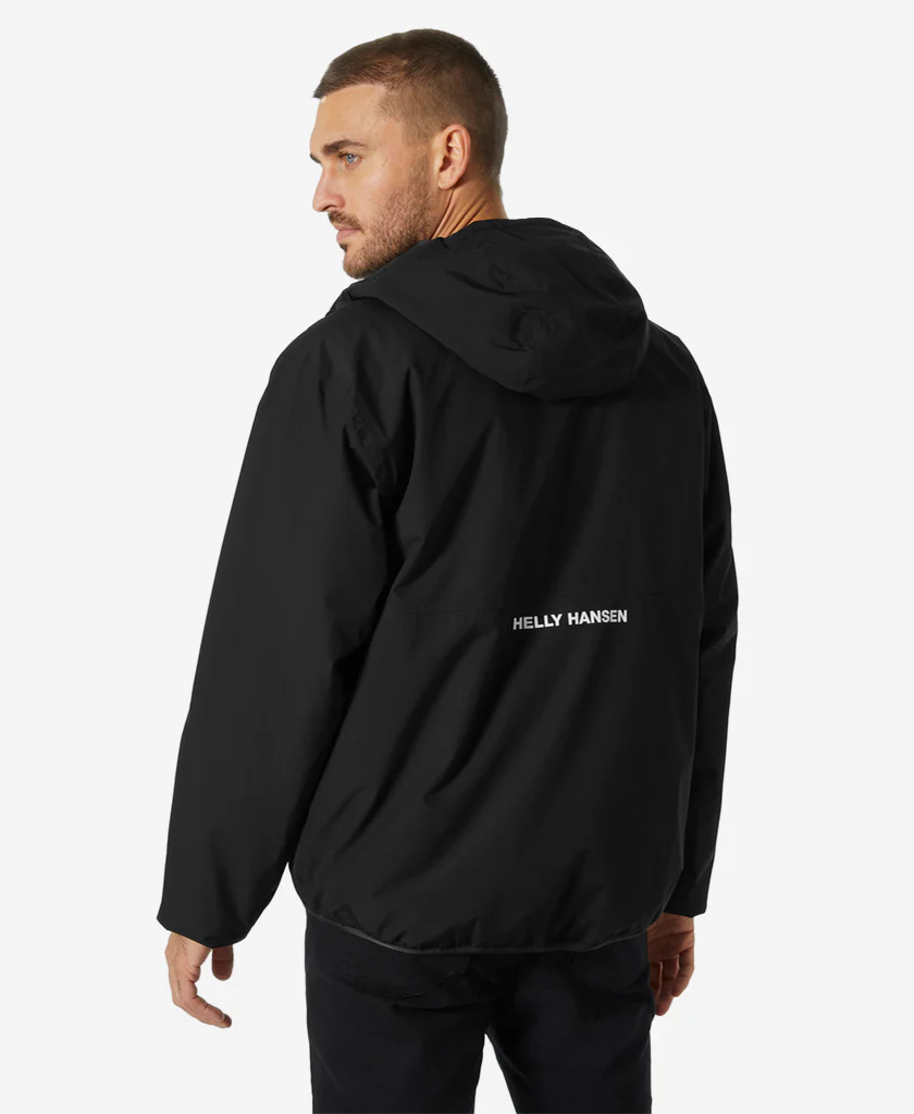 ERVIK INS RAIN JACKET, Black - Image 2