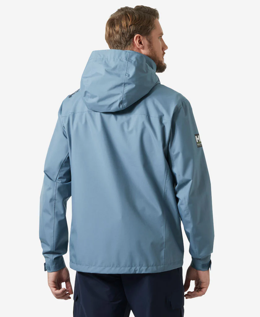 CREW HOODED JACKET 2.0, Washed Navy - Image 2