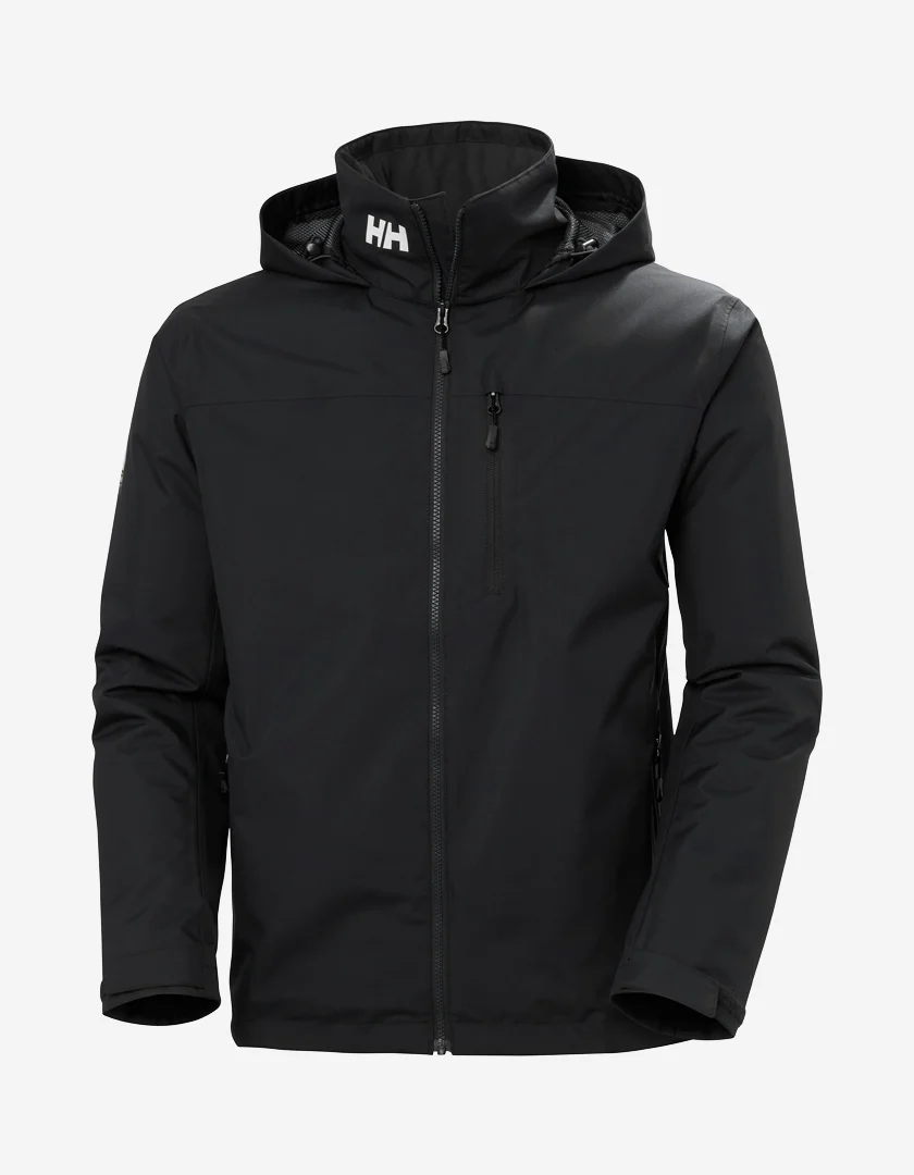 CREW HOODED MIDLAYER JACKET 2, Black - Image 7