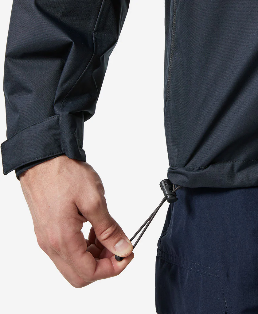 CREW HOODED PILE JACKET, Navy - Image 5