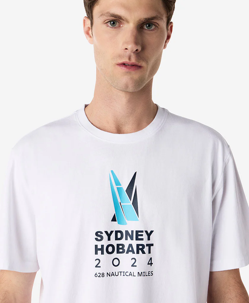 CROSS SAILS T-SHIRT, White - Image 2