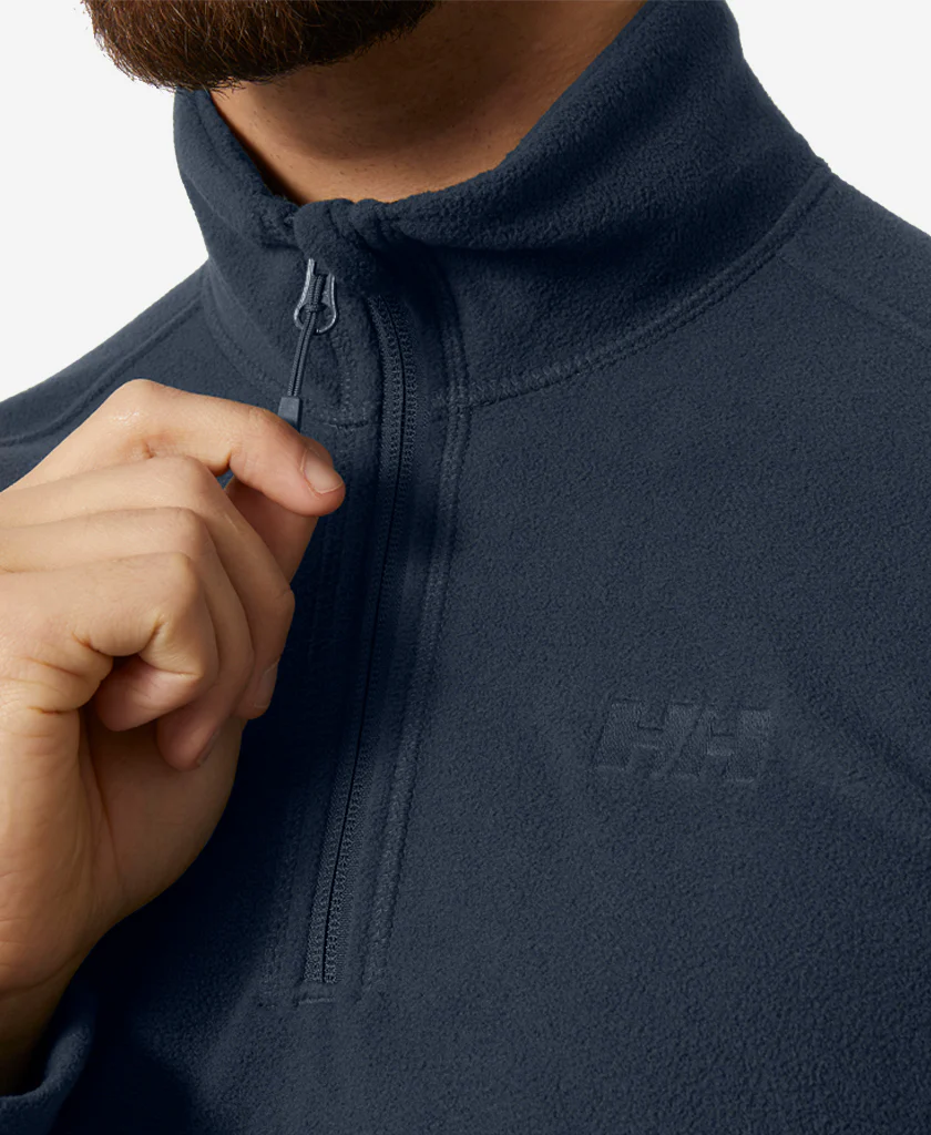 DAYBREAKER 1/2 ZIP FLEECE, 599 Navy - Image 2