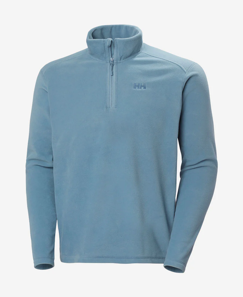 DAYBREAKER 1/2 ZIP FLEECE, Washed Navy - Image 5