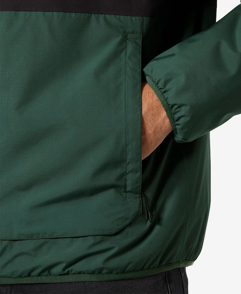 ERVIK INS RAIN JACKET, Jungle Green - Image 4