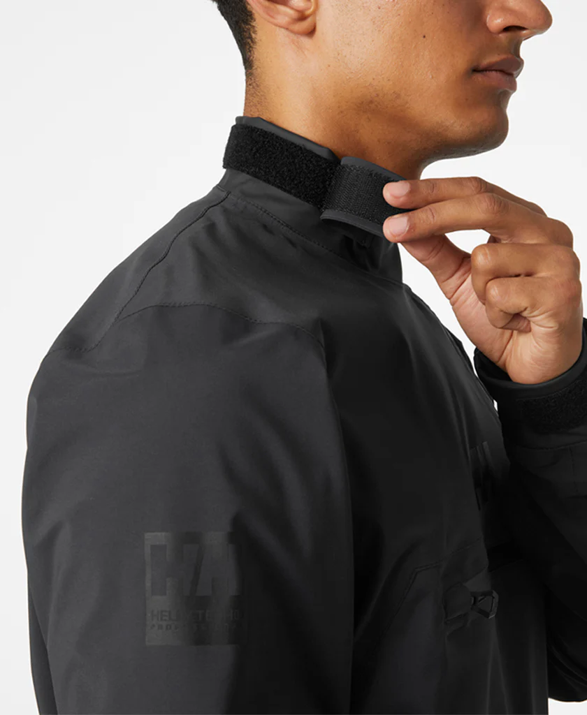 FOIL SHELL SMOCK, Ebony - Image 7