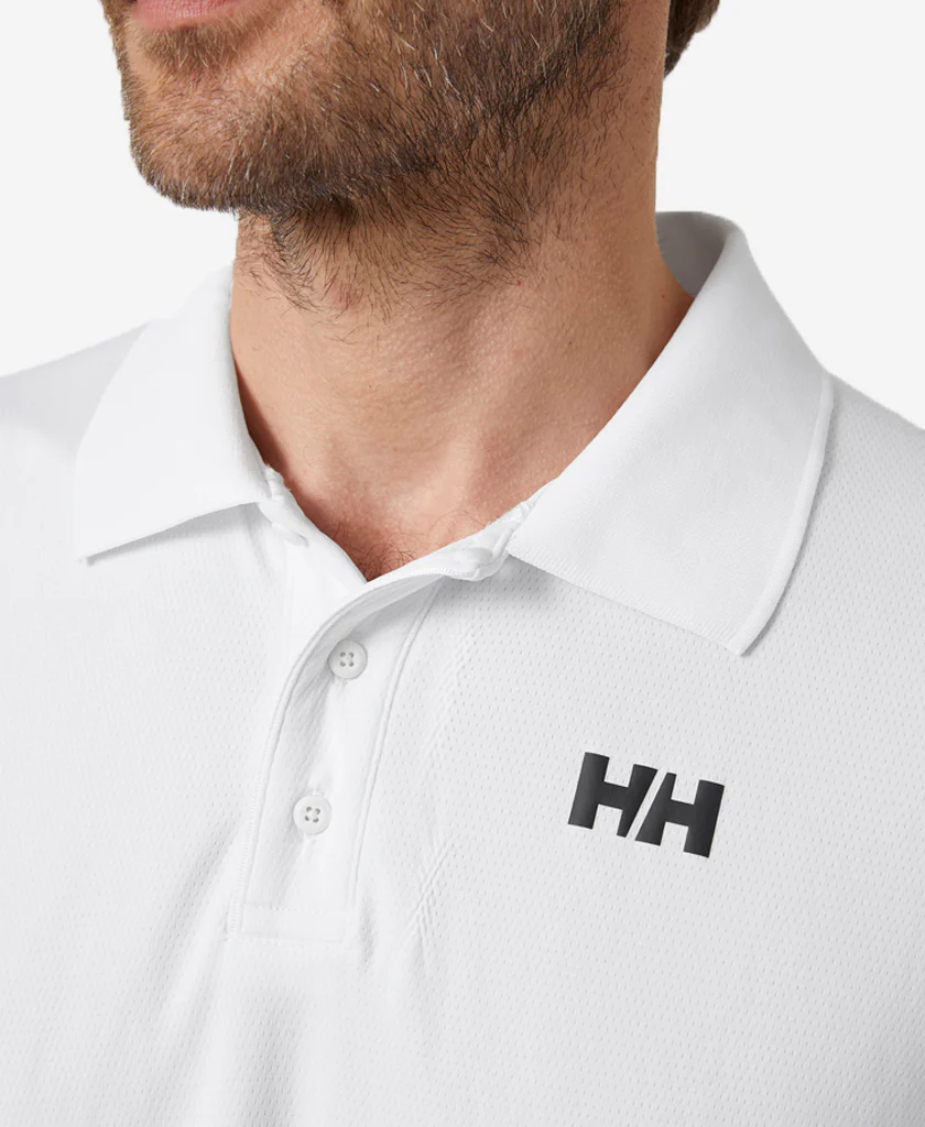 HH LIFA ACTIVE SOLEN SS POLO, 002 White - Image 3