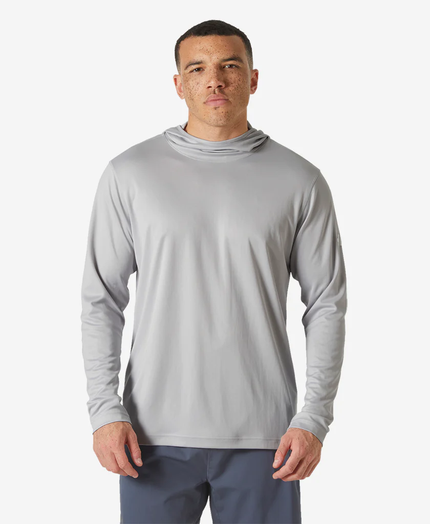 HH TECH HOODIE, Grey Fog