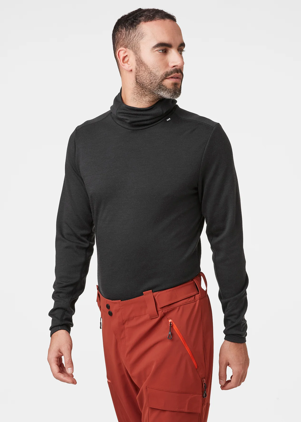 LIFA MERINO MIDWEIGHT HOODIE, Black - Image 2