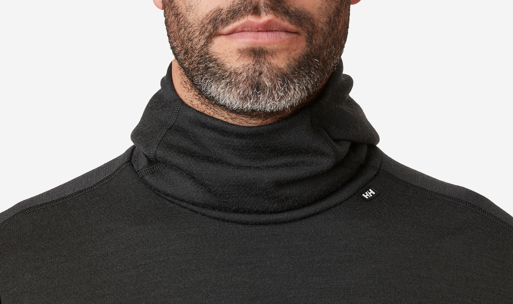 LIFA MERINO MIDWEIGHT HOODIE, Black - Image 3