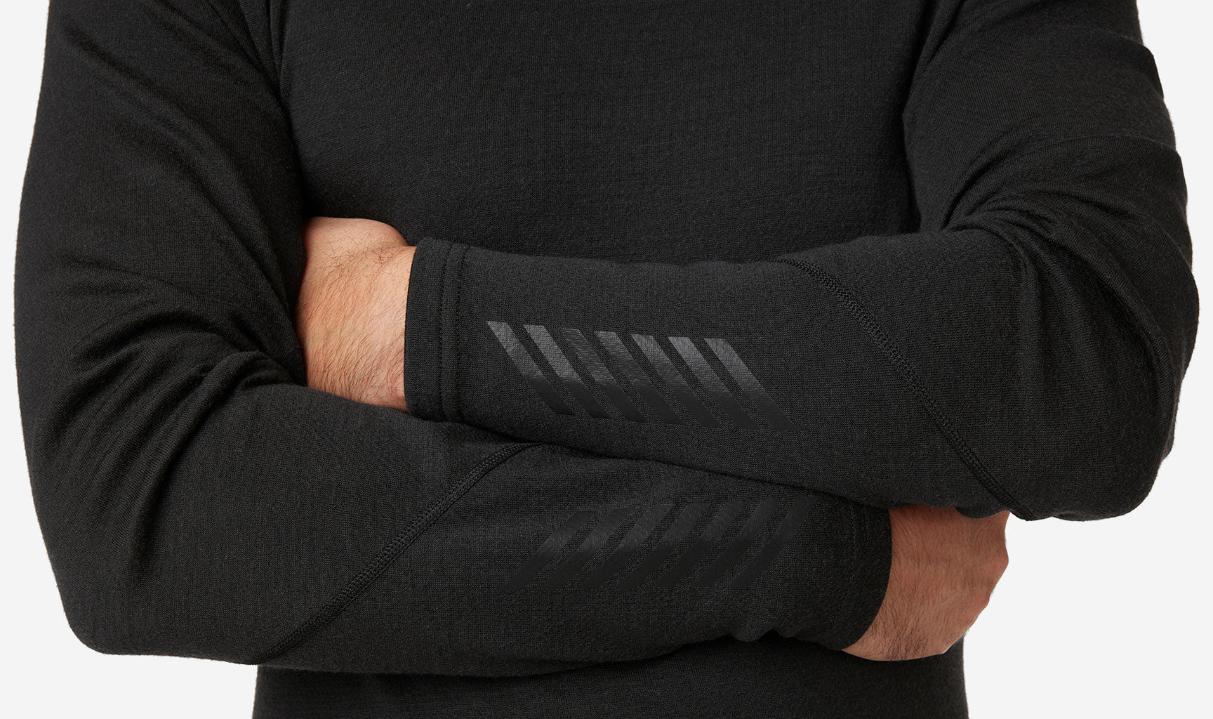 LIFA MERINO MIDWEIGHT HOODIE, Black - Image 4