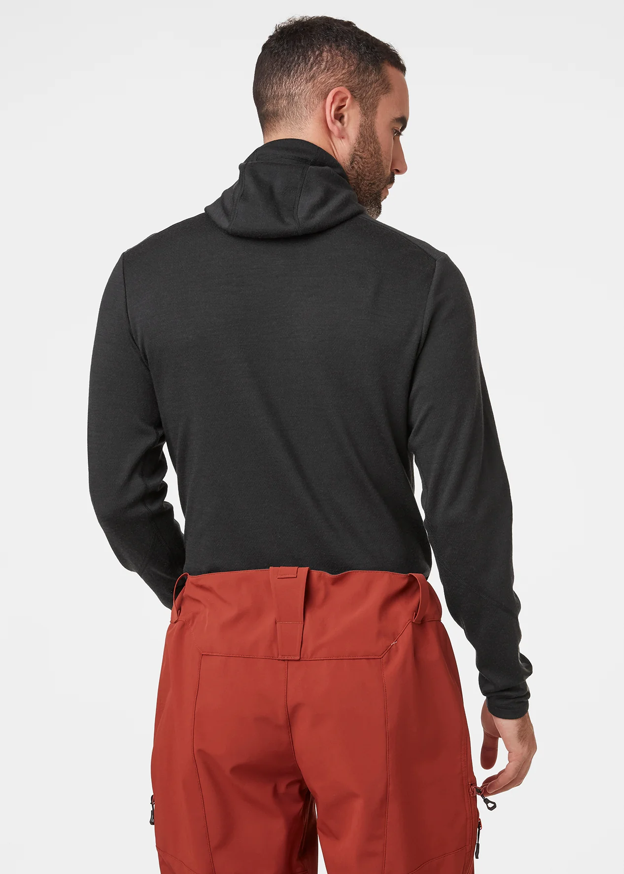 LIFA MERINO MIDWEIGHT HOODIE, Black - Image 5
