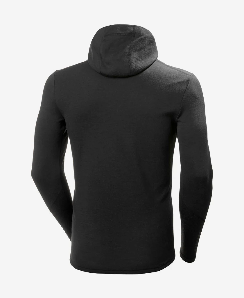LIFA MERINO MIDWEIGHT HOODIE, Black - Image 6