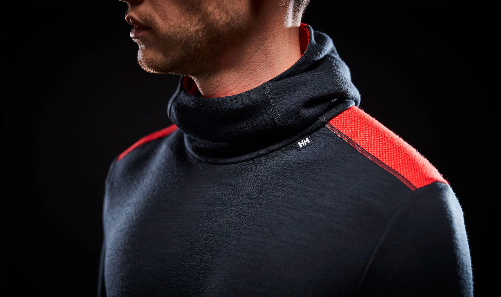 LIFA MERINO MIDWEIGHT HOODIE, Black - Image 8