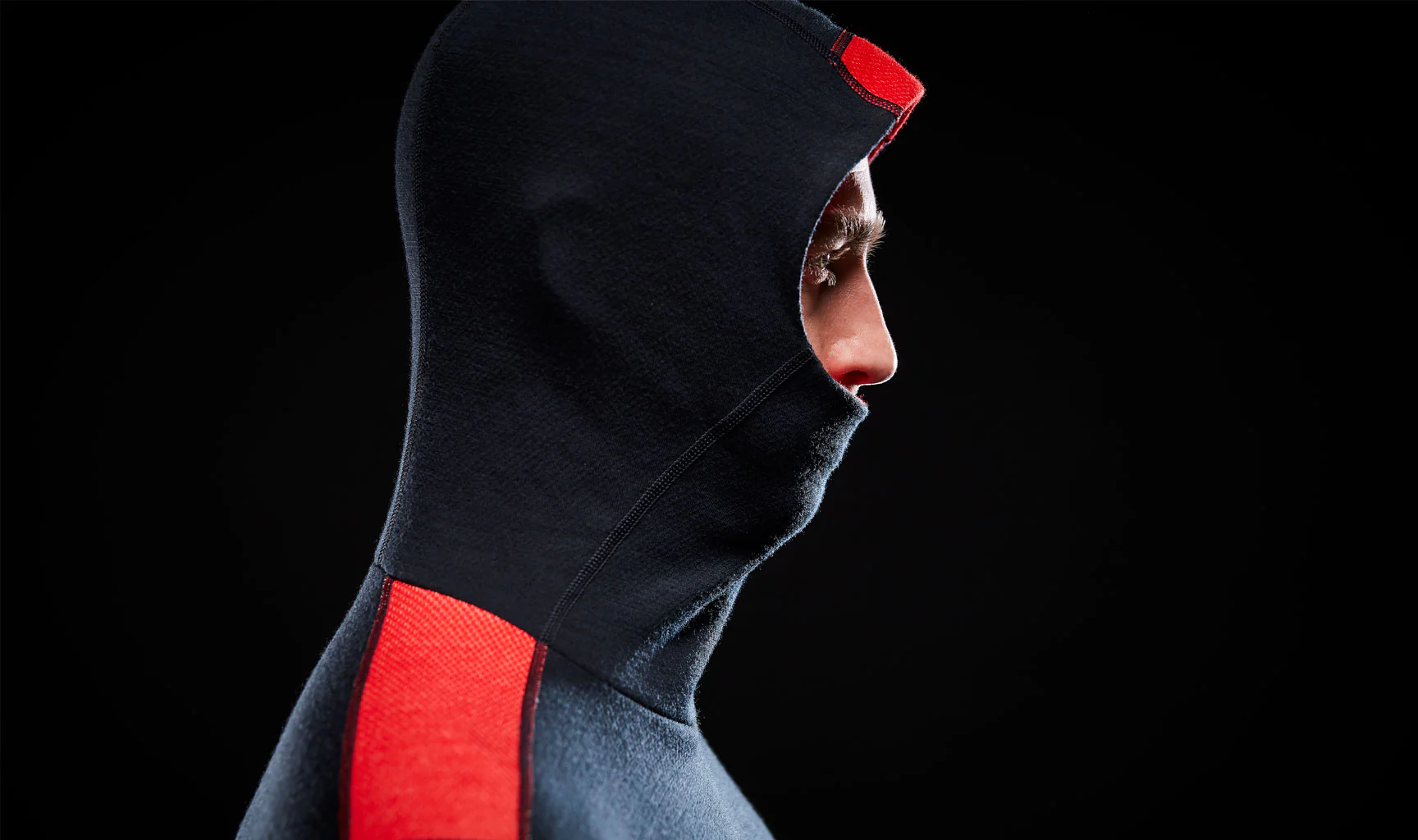 LIFA MERINO MIDWEIGHT HOODIE, Black - Image 9