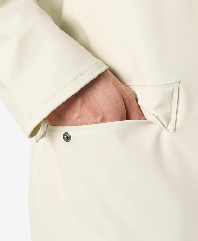 MOSS BLOCK COAT, Cream - Image 3