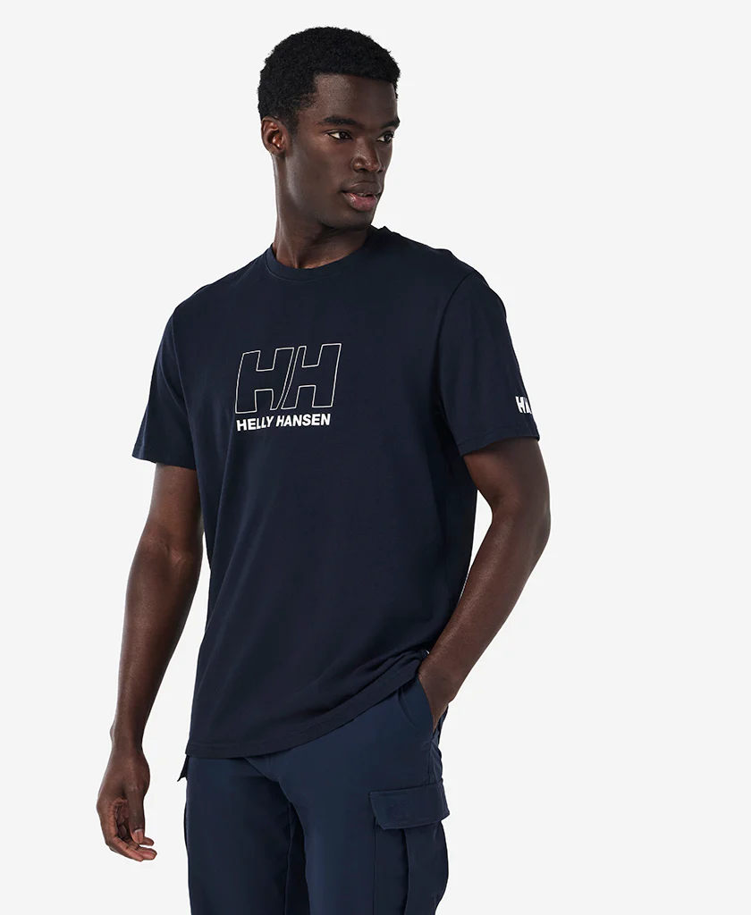 OUTLINE T-SHIRT, Navy - Image 2