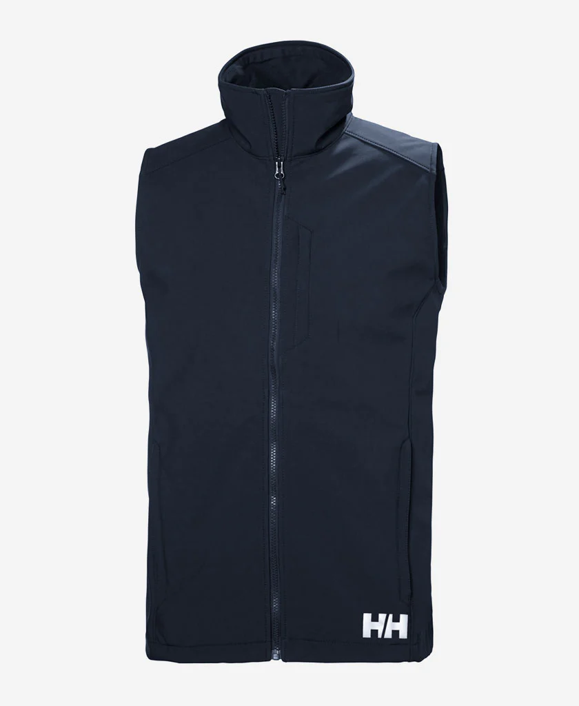 PARAMOUNT SOFTSHELL VEST, Navy - Image 3