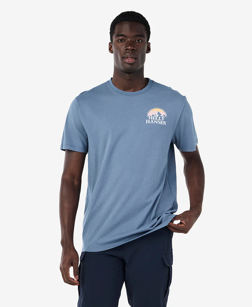 PEAK 2.0 T-SHIRT, Washed Navy - Image 2