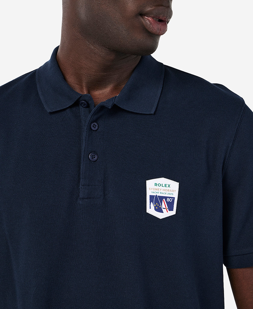 RSHYR25 CREW POLO, Navy - Image 3