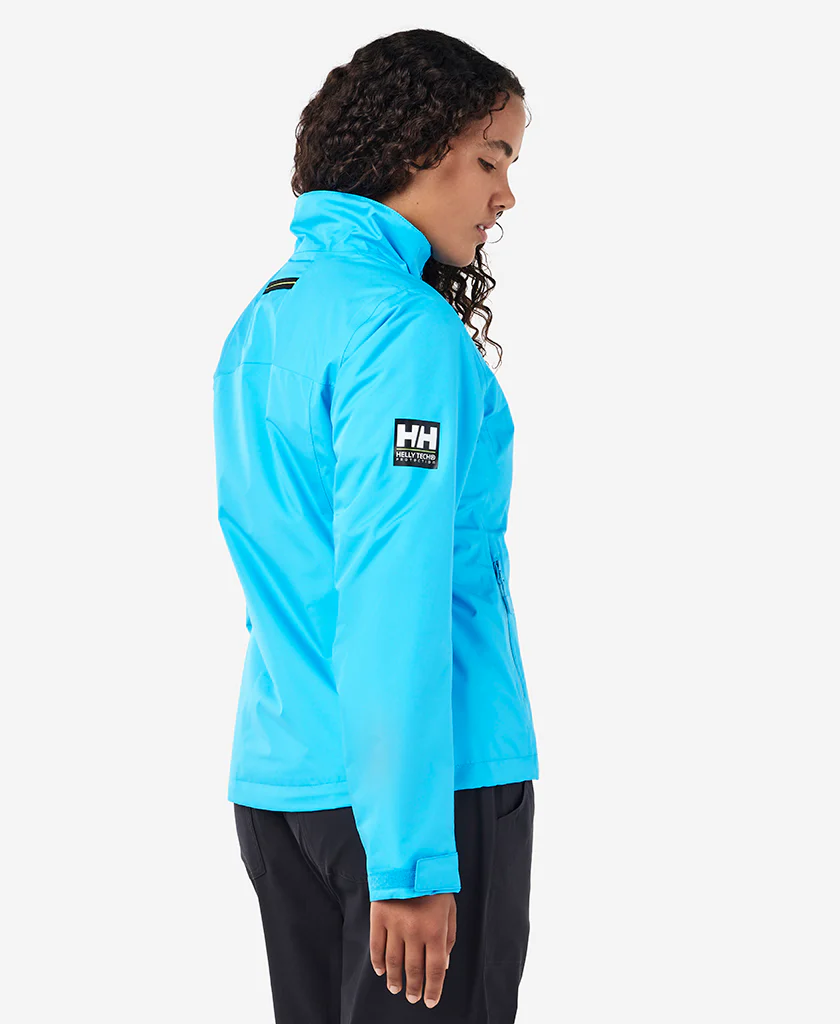 RSHYR25 W CREW MIDLAYER JACKET, Cyan - Image 3