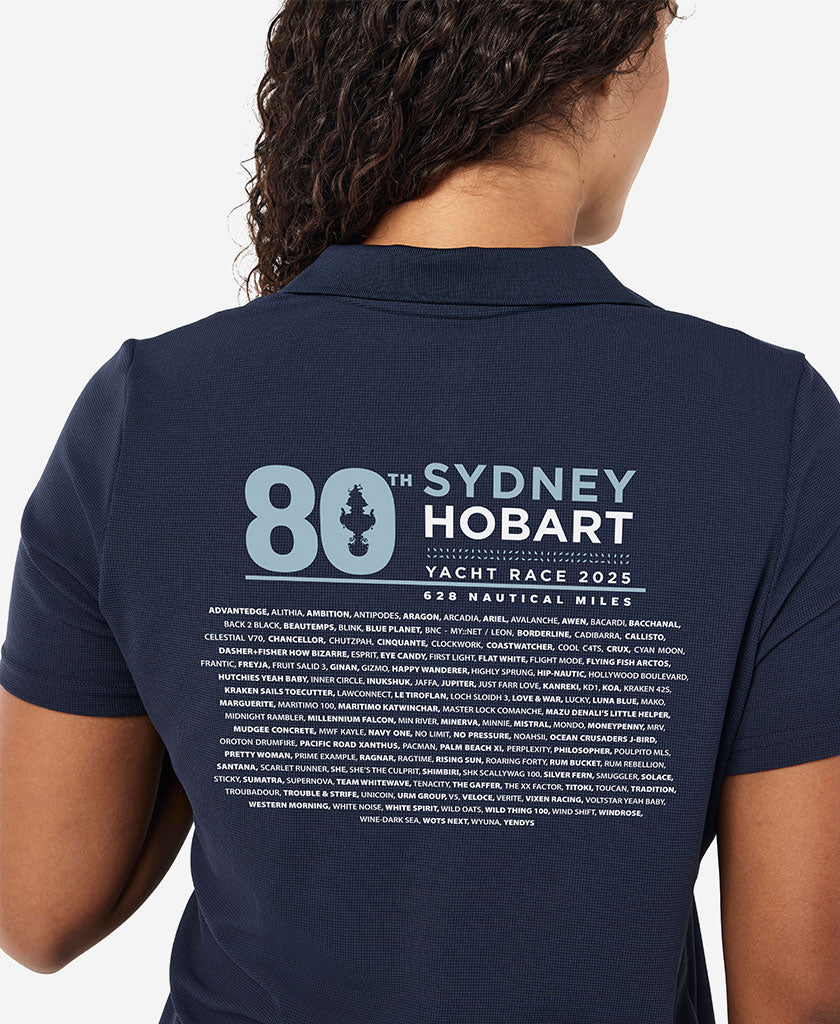 RSHYR25 W FLEET POLO, Navy - Image 2