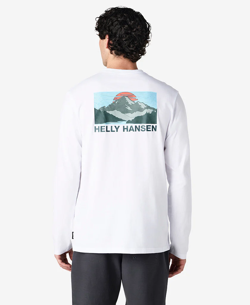 SCENIC L/S T-SHIRT, White - Image 2