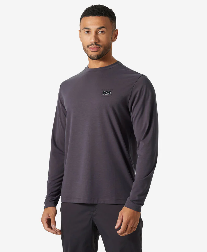SKOG GRAPHIC LS TEE, Smoked Purple