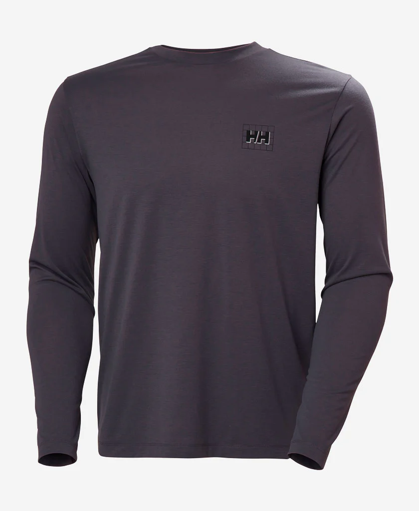 SKOG GRAPHIC LS TEE, Smoked Purple - Image 5
