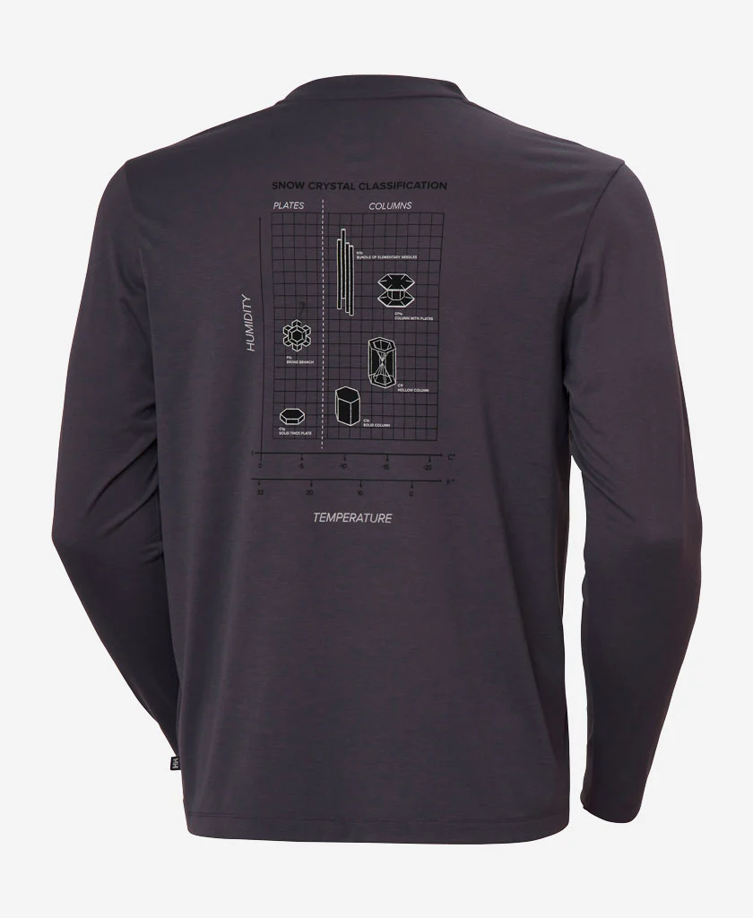 SKOG GRAPHIC LS TEE, Smoked Purple - Image 6