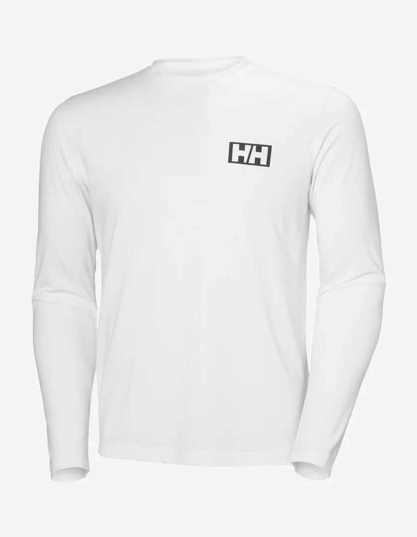 SKOG GRAPHIC LS TEE, White - Image 5