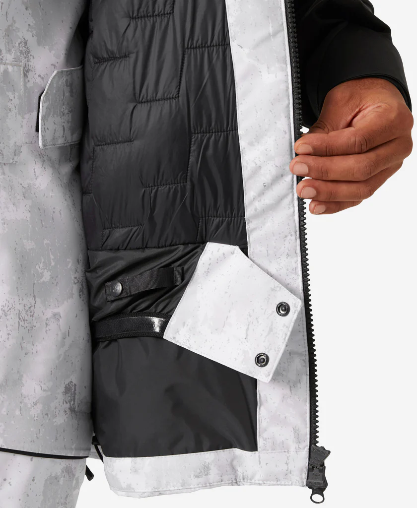 STRAIGHTLINE LIFALOFT 2.0 JACKET, Grey Fog Snow Camo - Image 6