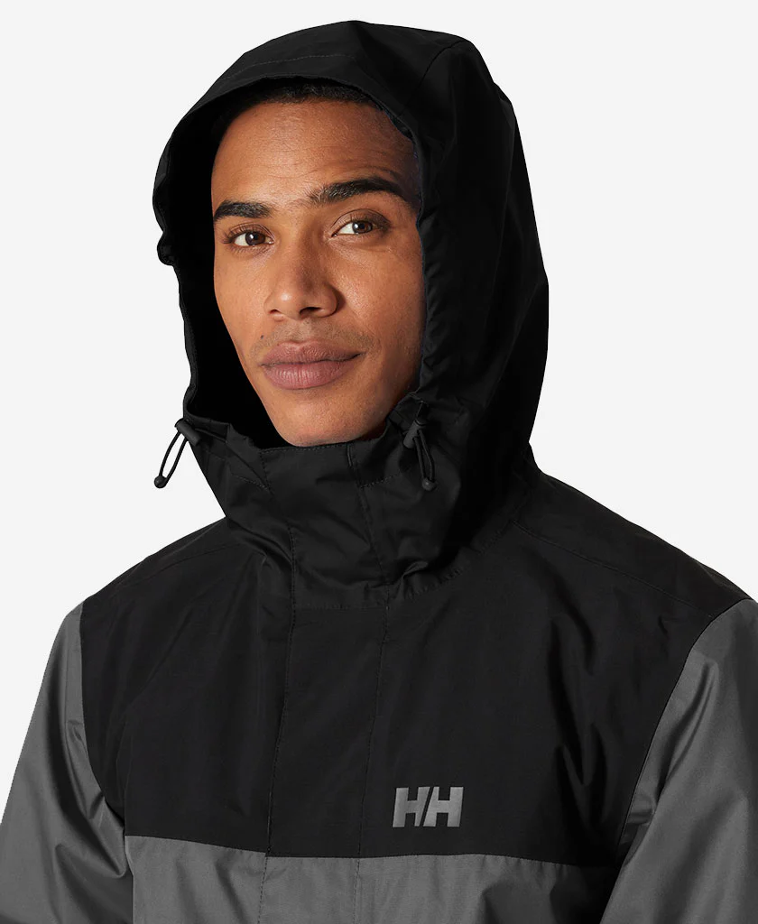 VANCOUVER RAIN JACKET, Ebony - Image 3