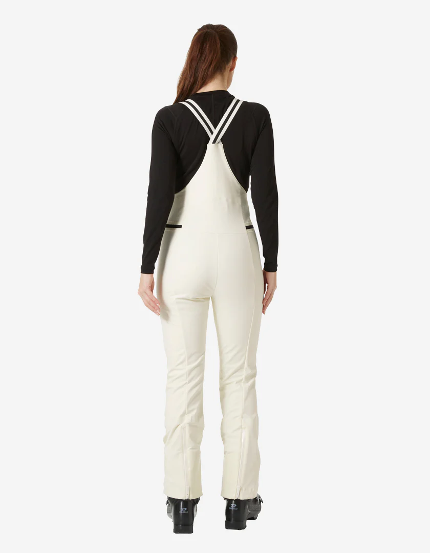 W AVANTI SOFTSHELL BIB PANT, Snow - Image 2