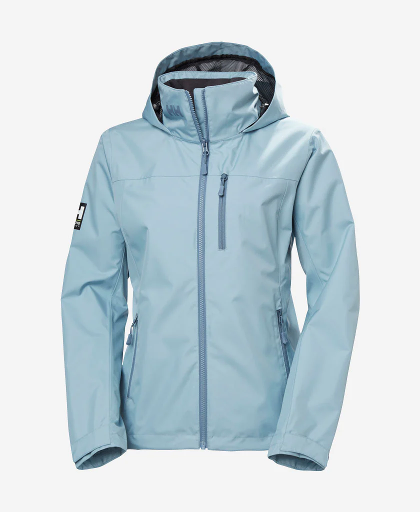 W CREW HOODED JACKET 2.0, Windy Blue - Image 3