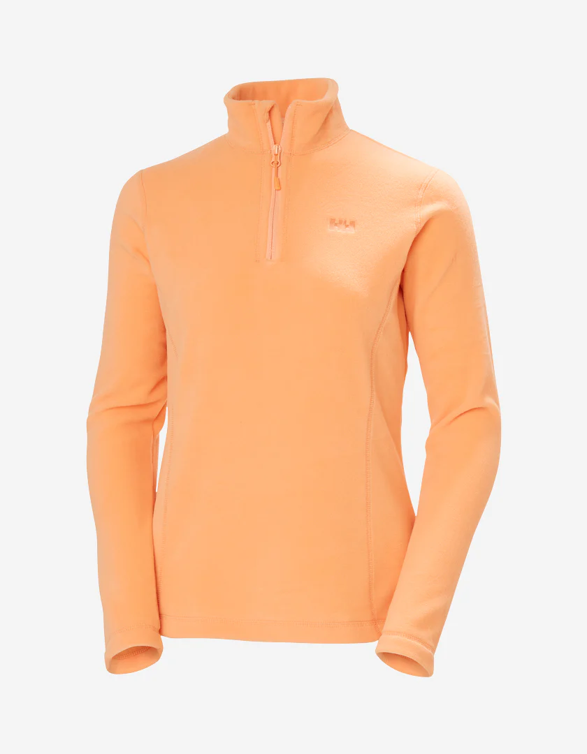 W DAYBREAKER 1/2 ZIP FLEECE, Apricot Crush - Image 5