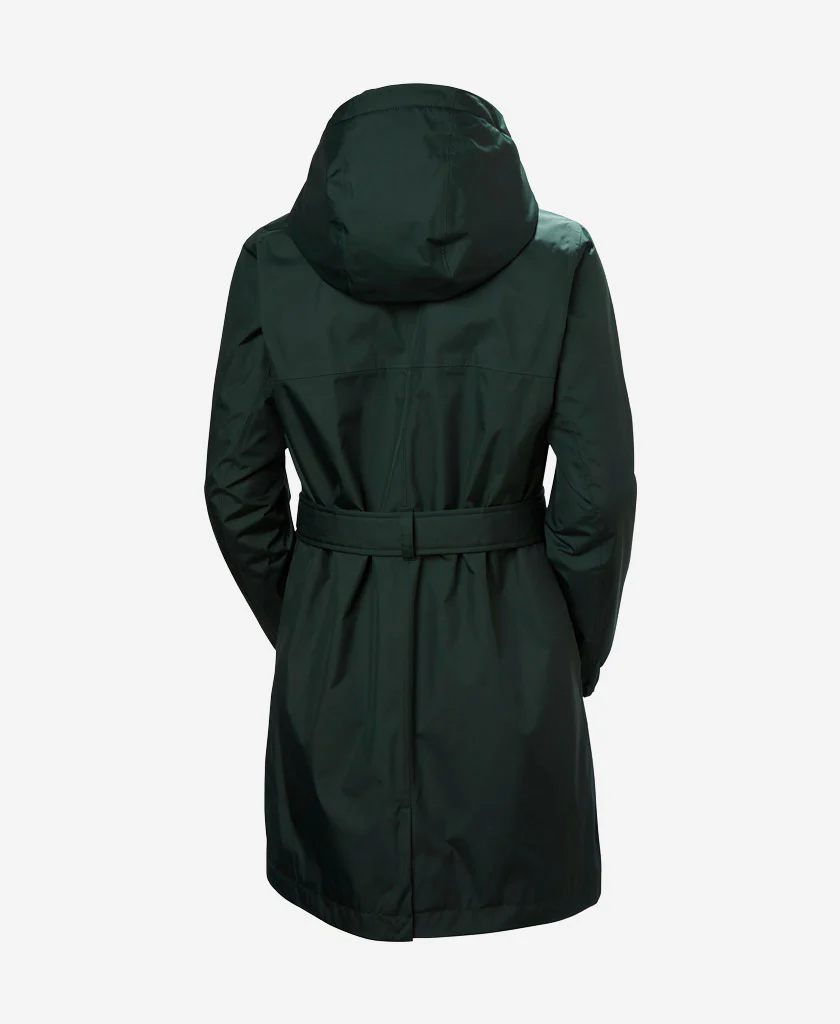 W HH CLASSIC INS TRENCH, Dark Jungle - Image 6