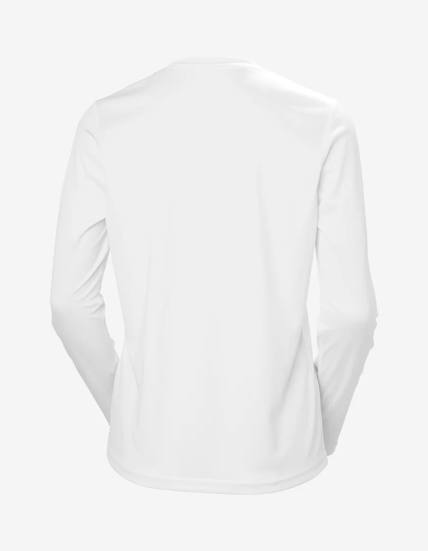 W HH TECH CREW LS 2.0, White - Image 4