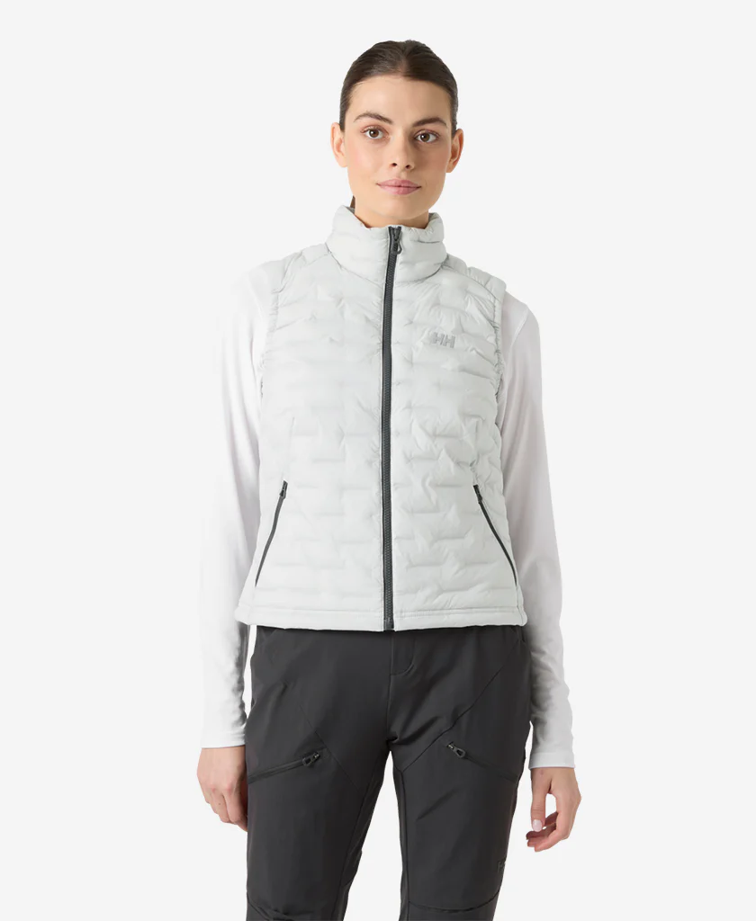 W HP STRETCH INSULATOR VEST, Grey Fog