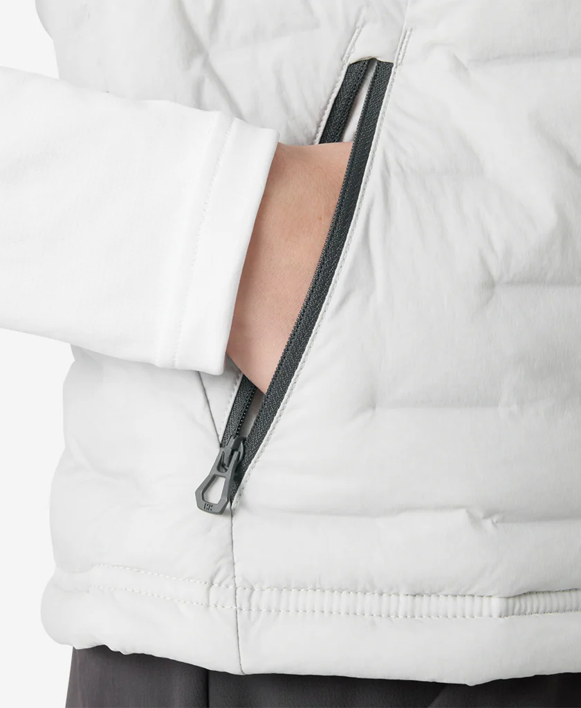 W HP STRETCH INSULATOR VEST, Grey Fog - Image 3