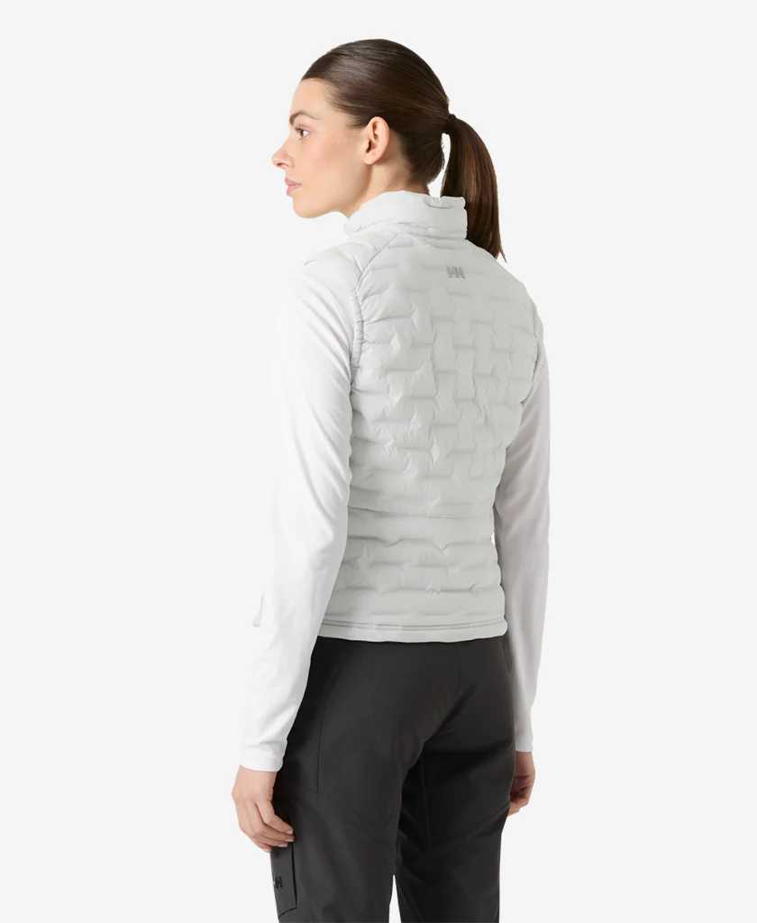 W HP STRETCH INSULATOR VEST, Grey Fog - Image 4