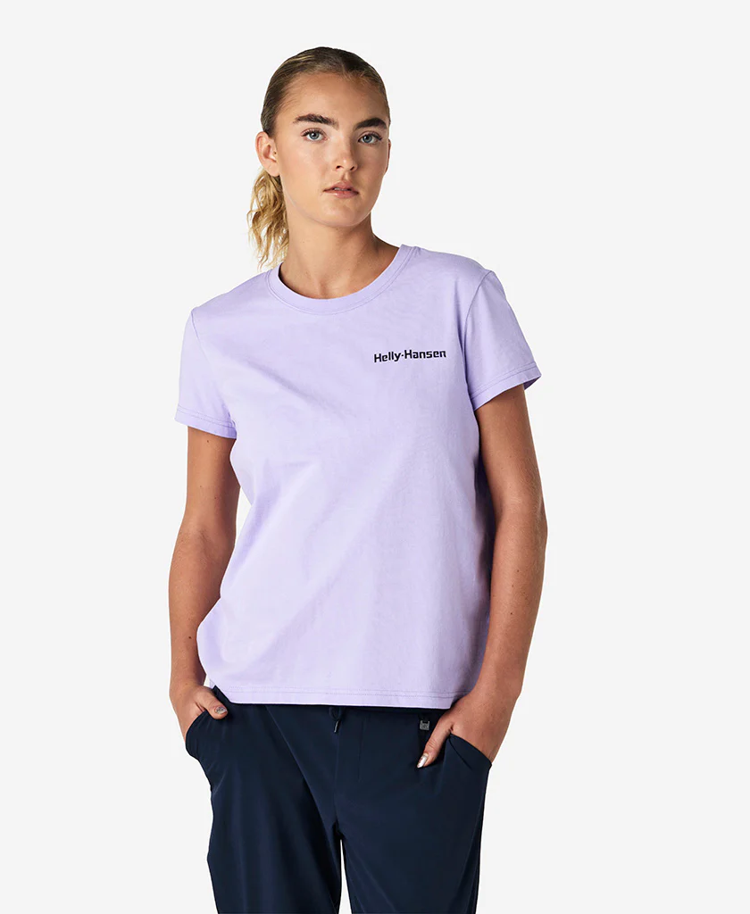W LEAD T-SHIRT, Bright Lavender