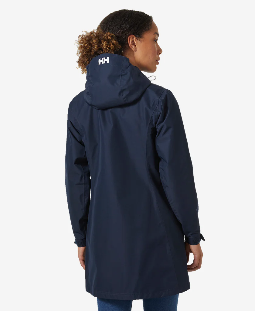 W LONG BELFAST JACKET, Navy - Image 2