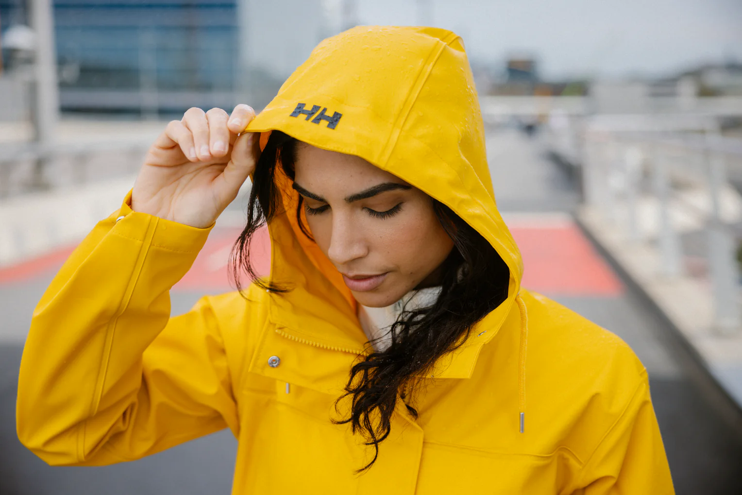 W MOSS RAIN COAT, Essential Yellow - Image 3