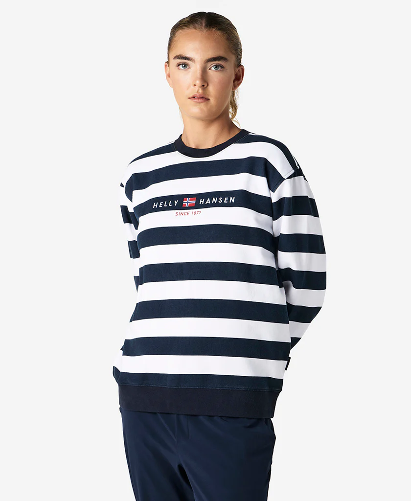 W NORDIC CREW FLEECE , Navy
