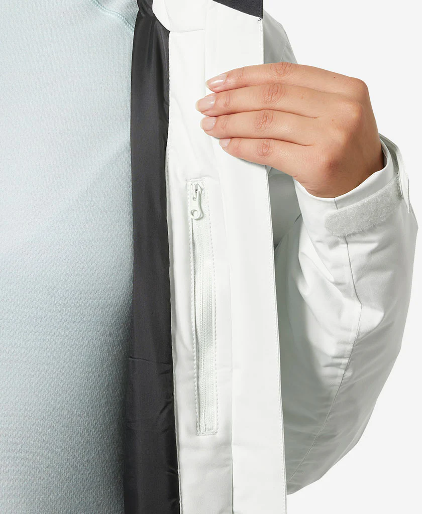 W PANORAMA INS JACKET, Seafoam - Image 4