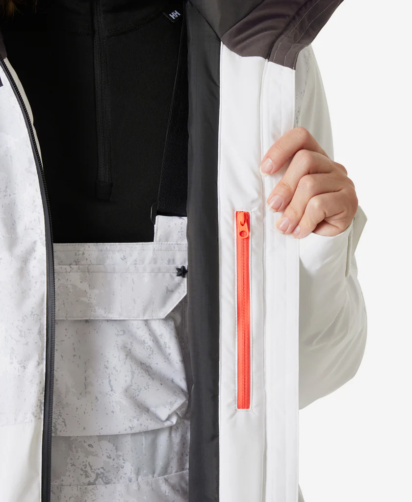 W POWCHASER 2.0 JACKET, Grey Fog Camo - Image 8