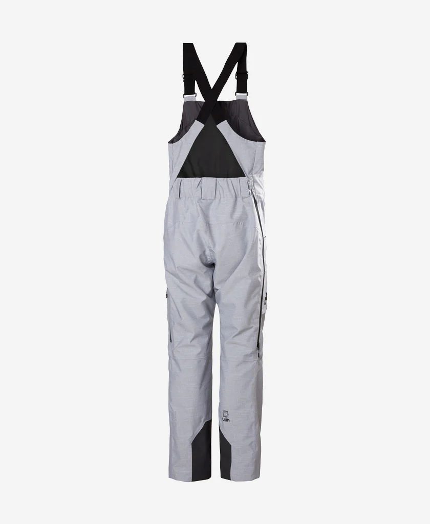 W POWDERQUEEN BIB 2.0 PANT, Grey Melange - Image 7